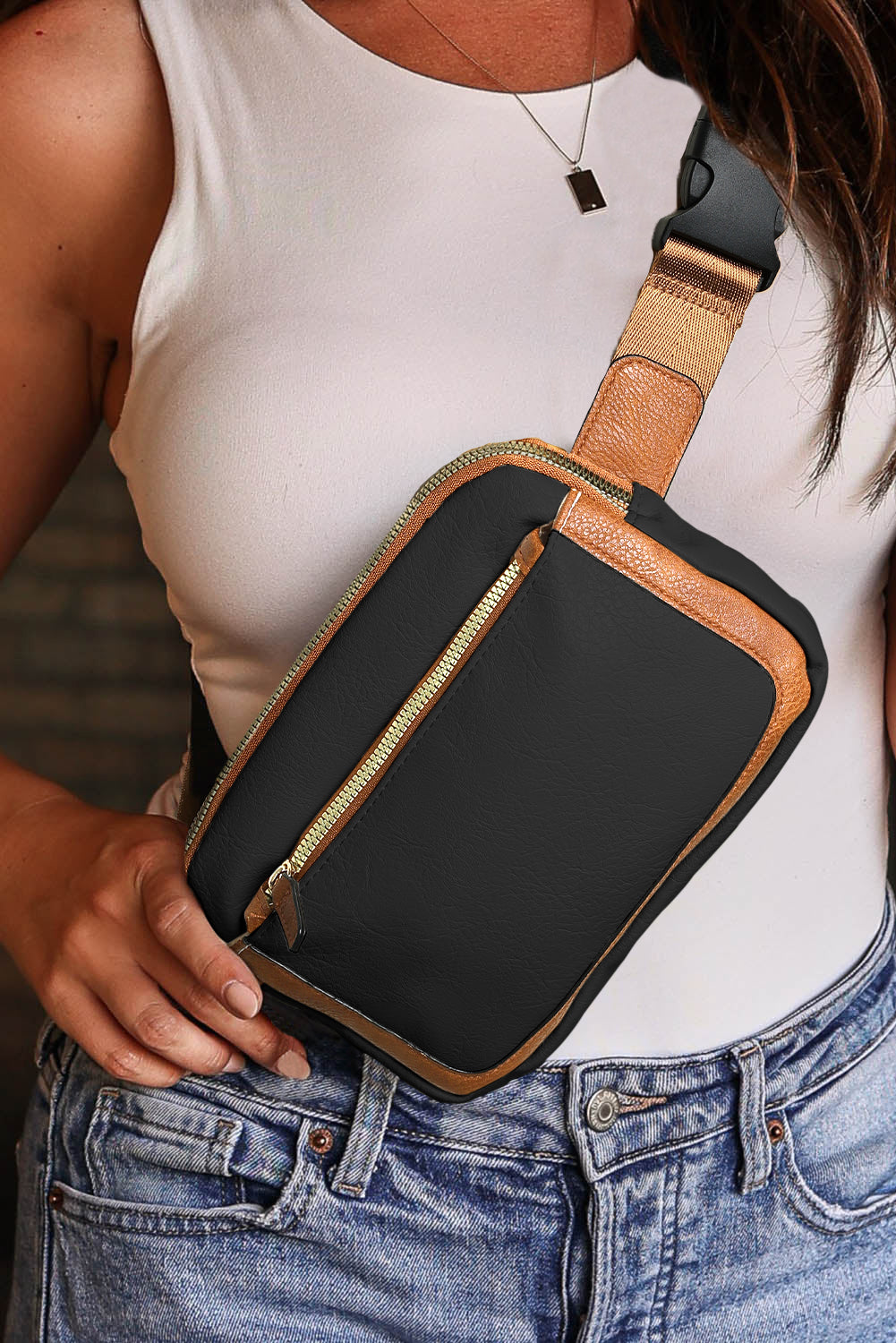 Leather Crossbody Bag