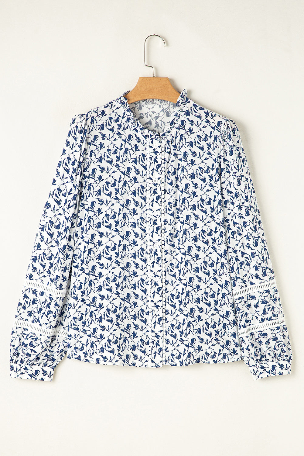 Autumn Lace Long Sleeve Blouse