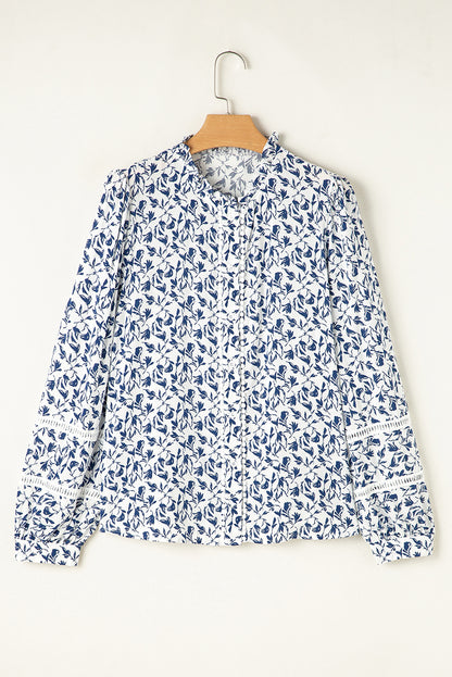 Autumn Lace Long Sleeve Blouse
