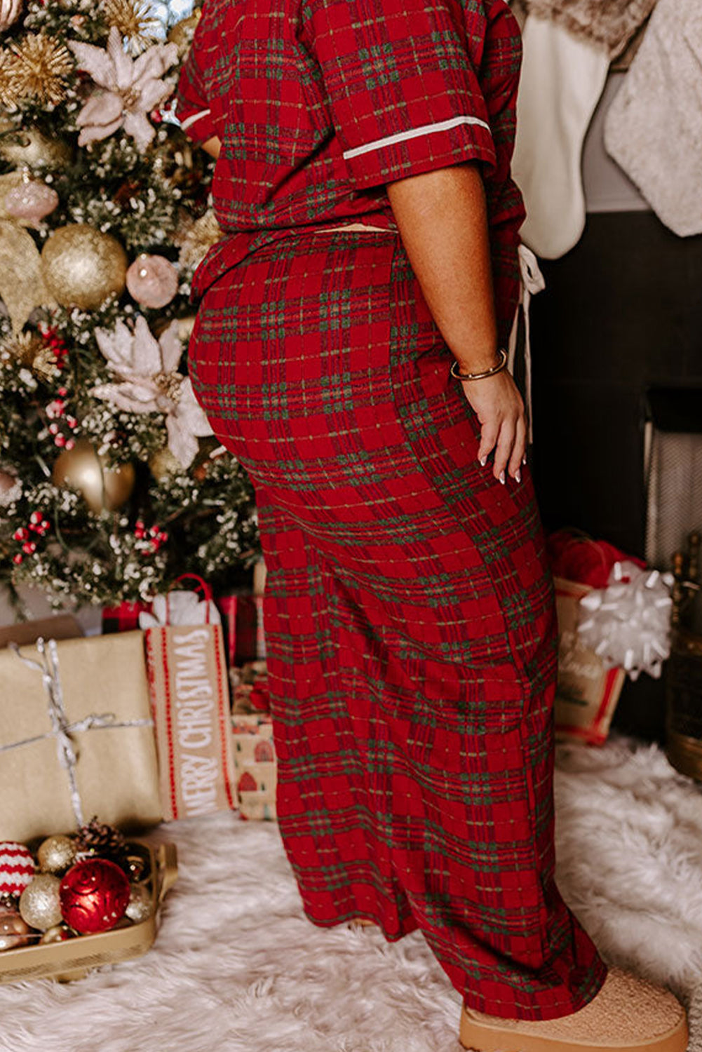Fireside Plaid Pajama Set