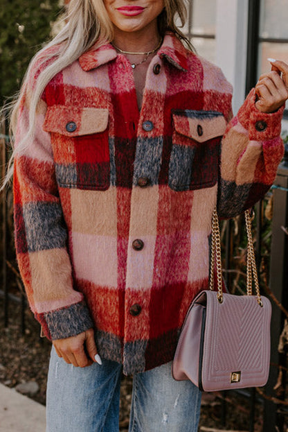 Autumn Trails Plaid Shacket